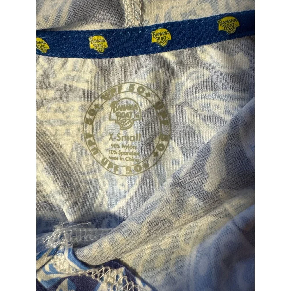 Banana Boat Ladies Swim Hoodie Long Sleeve Size Extra Small - Picture 7 of 12